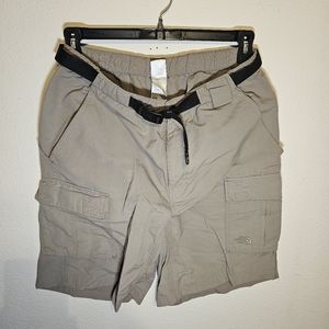 The North Face Hiking/Cargo Shorts Men's Size Medium Beige